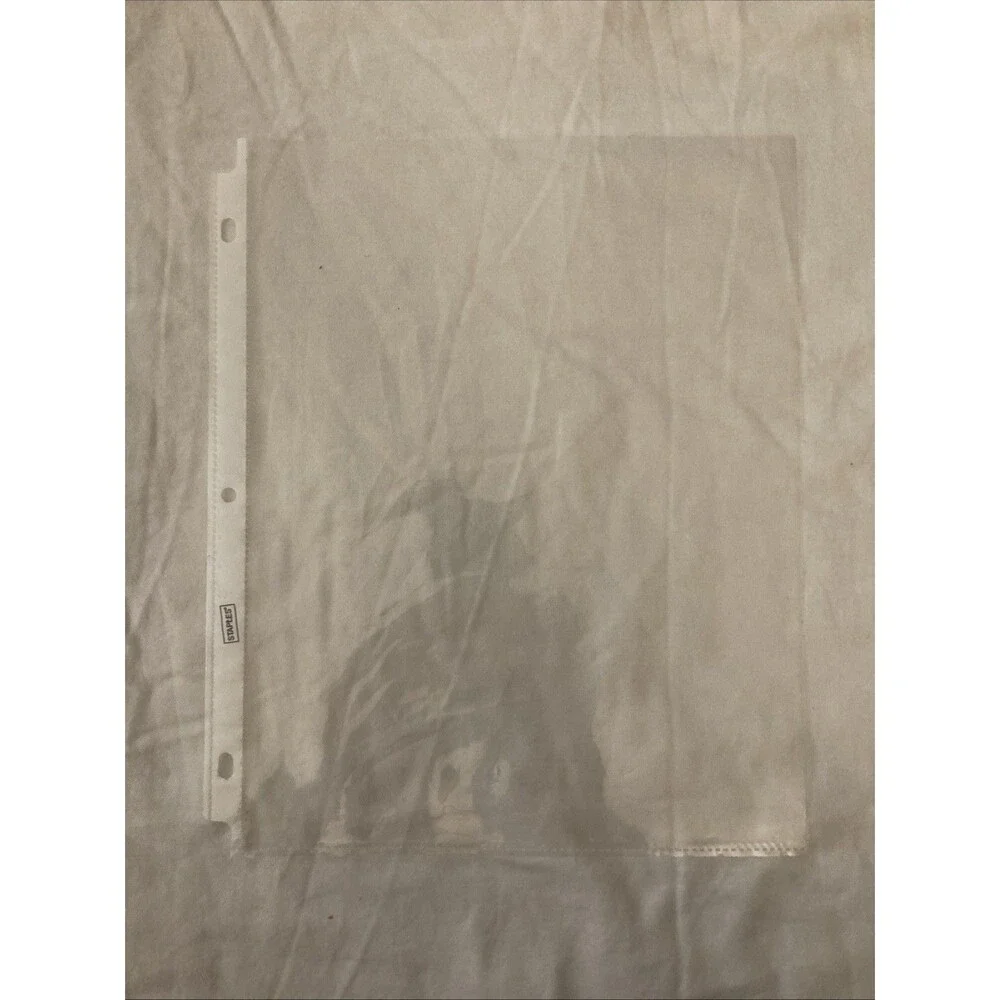 Staples Sheet Protector (For 11.5” x 8.5” Paper) | 1 Count Only